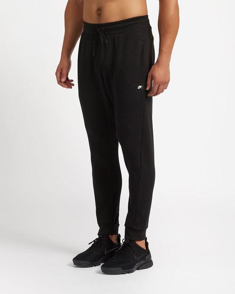 PANTALON LARGO NIKE OPTIC NEGRO, CON PUÑO