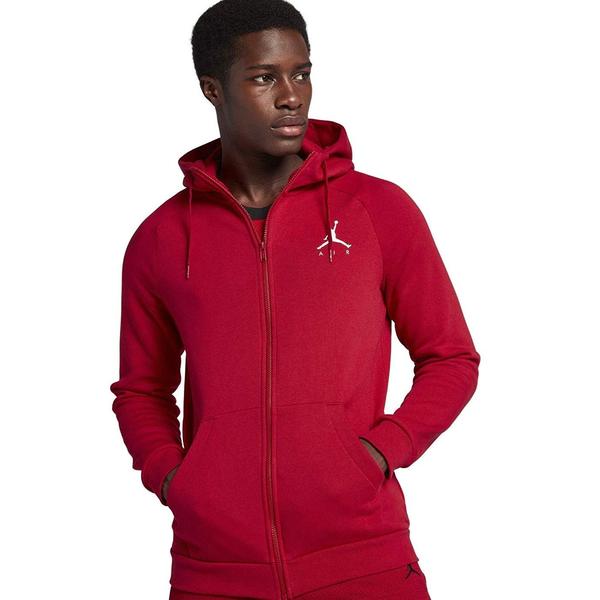 Actual Celsius escalar CHAQUETA JORDAN ROJA JUMPMAN CON CAPUCHA ROJO