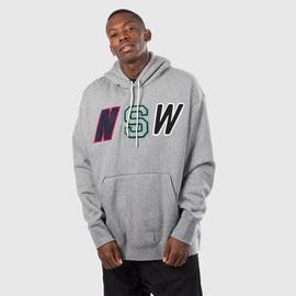 SUDADERA CAPUCHA NIKE GRIS NSW HOODIE PO FLC