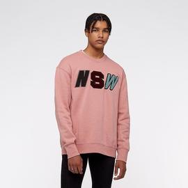 SUDADERA NIKE CUELLO REDONDO NSW CRW SALMON