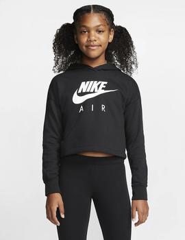 SUDADERA NIKE AIR BIG KIDS' (GIRLS') CROPPED