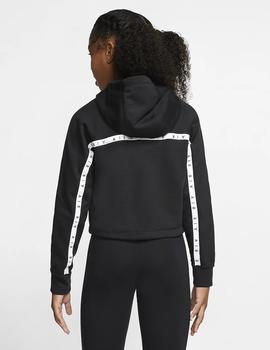 SUDADERA NIKE AIR BIG KIDS' (GIRLS') CROPPED