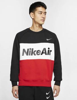 SUDADERA NIKE AIR MEN'S FLEECE CREW