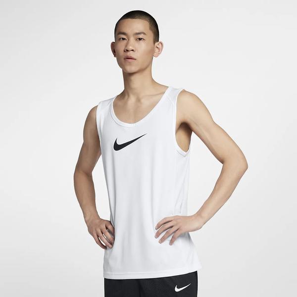 Dependiente Dedos de los pies Tejido CAMISETA NIKE BASKETBALL BLANCA DRI FIT