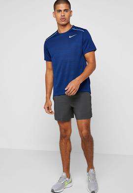 CAMISETA NIKE DRI-FIT MILER RUNNING AZUL
