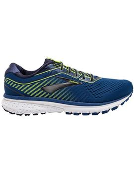 ZAPATILLA RUNNING BROOKS GHOST 12, AZUL