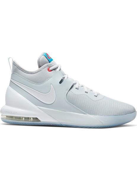 solar bala Vueltas y vueltas ZAPATILLA DE BASKET NIKE AIR MAX IMPACT, BLANCA/GRIS