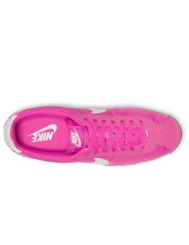 NIKE CORTEZ NYLON, FUSCIA/BLANCA