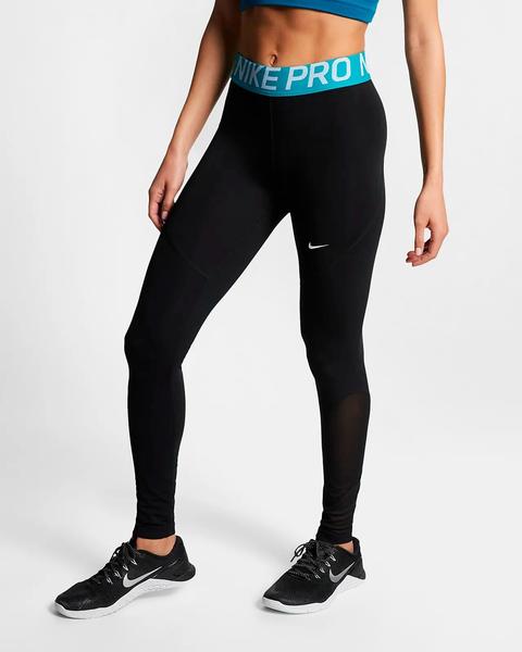 fútbol americano ayuda tempo MALLA NIKE PRO MUJER NEGRO/AZUL