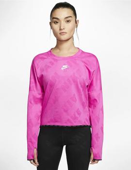SUDADERA NIKE MUJER AIR MIDLAYER CREW