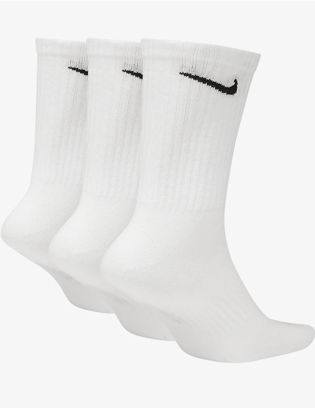 CALCETINES NIKE EVERYDAY LIGHTWEIGHT, BLANCO