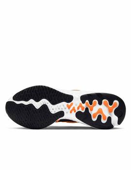 ZAPATILLA RUNNING NIKE RENEW RUN, NEGRA/NARANJA