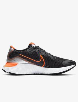 ZAPATILLA RUNNING NIKE RENEW RUN, NEGRA/NARANJA