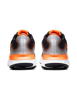 ZAPATILLA RUNNING NIKE RENEW RUN, NEGRA/NARANJA