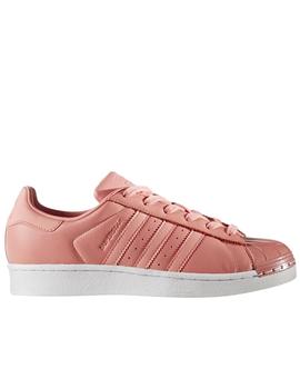 ZAPATILLA ADIDAS SUPERSTAR METAL TOE W, SALMON