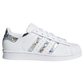 ZAPATILLA ADIDAS SUPERSTAR JR. BLANCO/PLATA