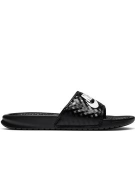 CHANCLA NIKE BENASSI "JUST DO IT." MUJER, NEGRA