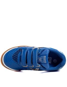 ZAPATILLA NIÑO MUNICH G 3 KID VELCRO, AZUL