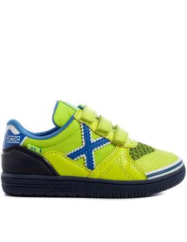 MUNICH G 3  VELCRO, VERDE PISTACHO