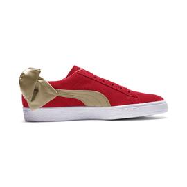 PUMA SUEDE BOW VARSITY ROJA CON LAZO