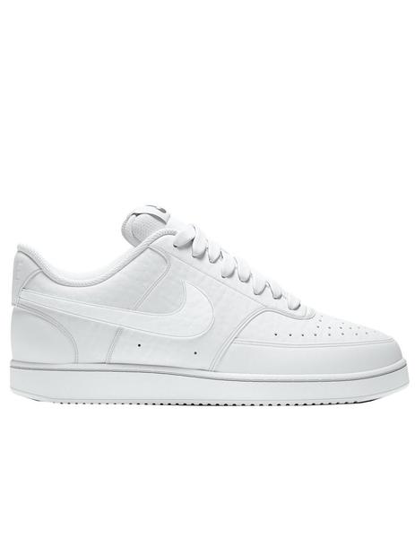 malicioso Estructuralmente Generacion ZAPATILLA NIKE COURT VISION PARA HOMBRE DE PIEL BLANCA