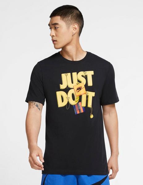 referir Pesimista cuscús CAMISETA NIKE DRI- FIT MANGA CORTA JUST DO IT, NEGRA