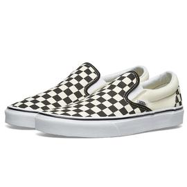 VANS UA CLASSIC SLIP-ON, CUADROS BLA/NEG