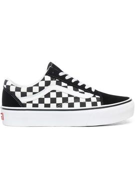 VANS UA OLD SKOOL PLATAFORMA, CUADROS