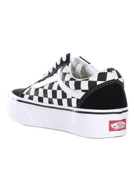 VANS UA OLD SKOOL PLATAFORMA, CUADROS