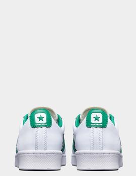 CONVERSE PRO LEATHER OG OX BLANCO/VERDE