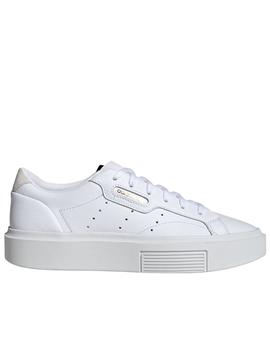 ZAPATILLA ADIDAS SLEEK SUPER MUJER, BLANCA