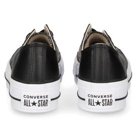 CONVERSE CHUCK TAYLOR PIEL NEGRA PLATAFO