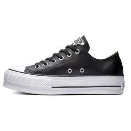 CONVERSE CHUCK TAYLOR PIEL NEGRA PLATAFO