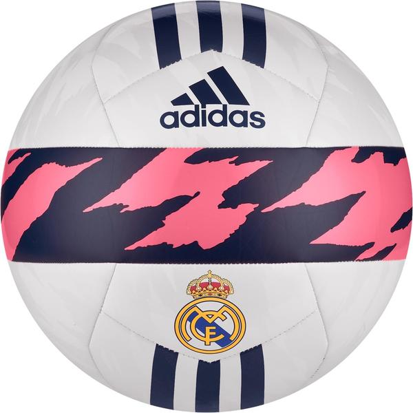 BALÓN DE FÚTBOL ADIDAS DEL REAL MADRID, BLANCO ROSA