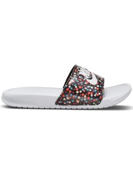 CHANCLA NIKE BENASSI "JUST DO IT." MUJER FLORES/BL