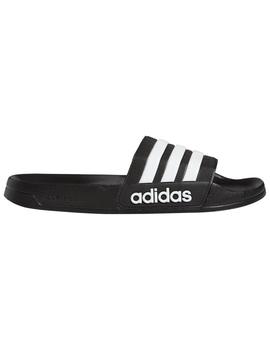 CHANCLA ADIDAS ADILETTE SHOWER, NEGRO/BLANCO