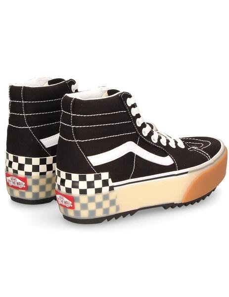 BOTA VANS PLATAFORMA CUADROS, STCKED