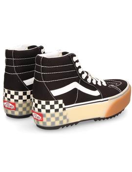 VANS PLATAFORMA UA SK8-HI STACKED NEGRA