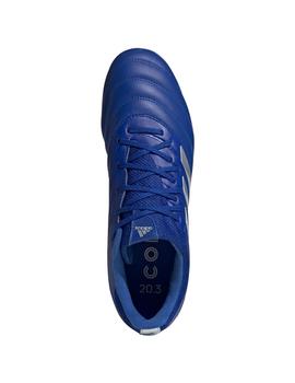 BOTA DE FÚTBOL ADIDAS COPA 20.3 MG, AZUL