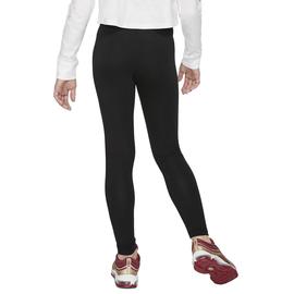 LEGGING NIKE NIÑA NEGRO CON LOGO DORADO