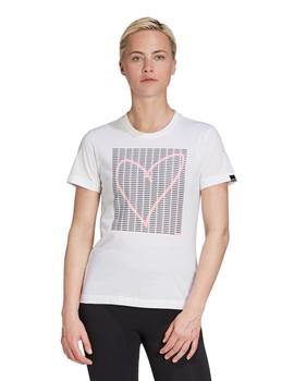 CAMISETA ADIDAS MJUER,W ADI HEART T