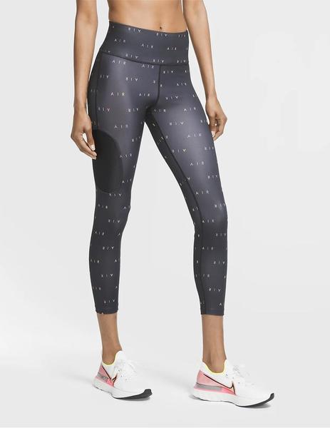 Chillido gatito Con qué frecuencia MALLA NIKE 7/8 PAR MUJER NEGRO ESTAMPADO CON LOGOS