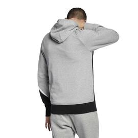 CHAQUETA NIKE CON CAPUCHA PARA HOMBRE GRIS/NEGRA