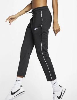 PANTALON NIKE ENTALLADO MUJER, NEGRO