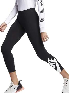 MALLA NIKE SPORTWEAR 7/8 MUJER, NEGRA