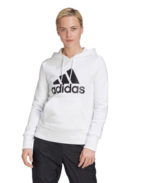 SUDADERA ADIDAS DE CAPUCHA MUJER BLANCA