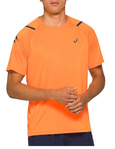 CAMISETA ASICS RUNNING NARANJA, RUNNINGICON