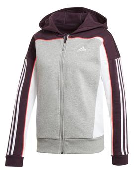 SUDADERA ADIDAS ABIERTA CON CAPUCHA