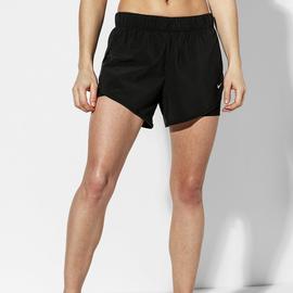 SHORT NIKE MUJER NEGRO CON LICRA INTERIOR