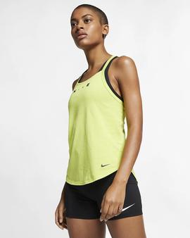 CAMISETA NIKE TIRAS WOMEN'S TRAINING PISTACHO